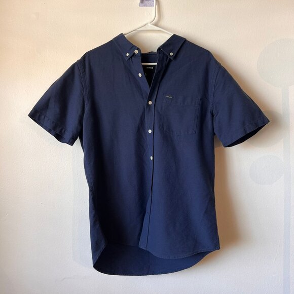 Men’s Hurley Ultimate Shirt – Harper Navy – Size L - Picture 1 of 4